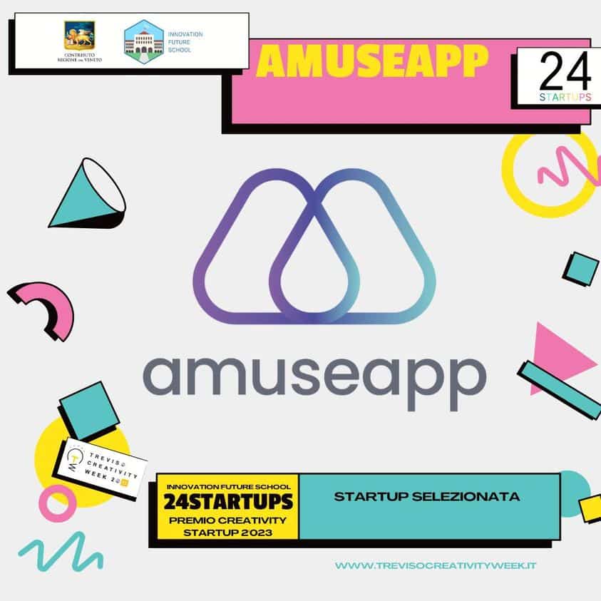 amuseapp's 2023: treviso creativity week poster